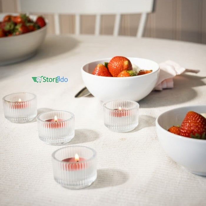 IKEA : BLODBOK : Scented Tealight Candel - Strawberry