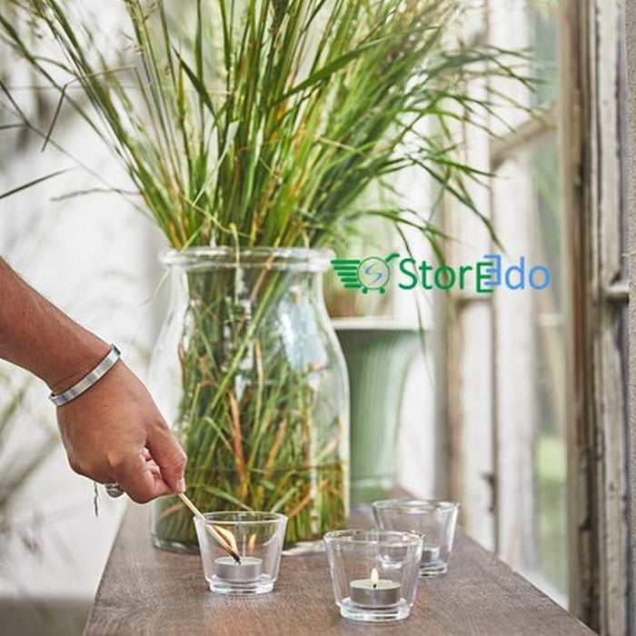 IKEA : HEDERSAM : Scented Tealight Candel - Fresh Grass