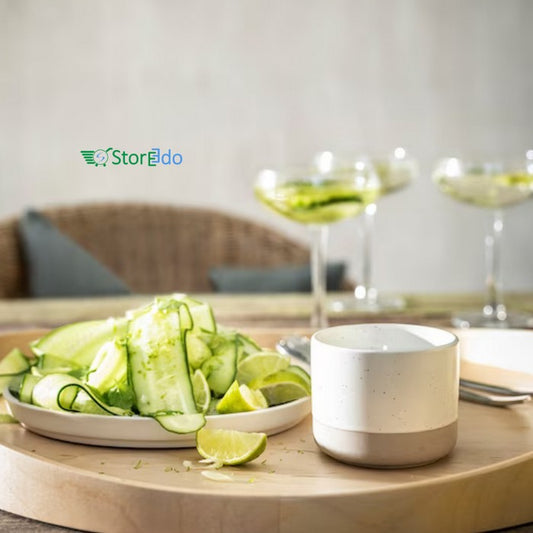 IKEA : ADELTUJA : Scented candle in Ceramic Jar