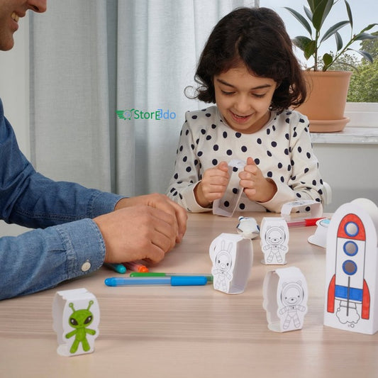 IKEA : AFTOSPARV : Cardboard Template Space - Set of 15