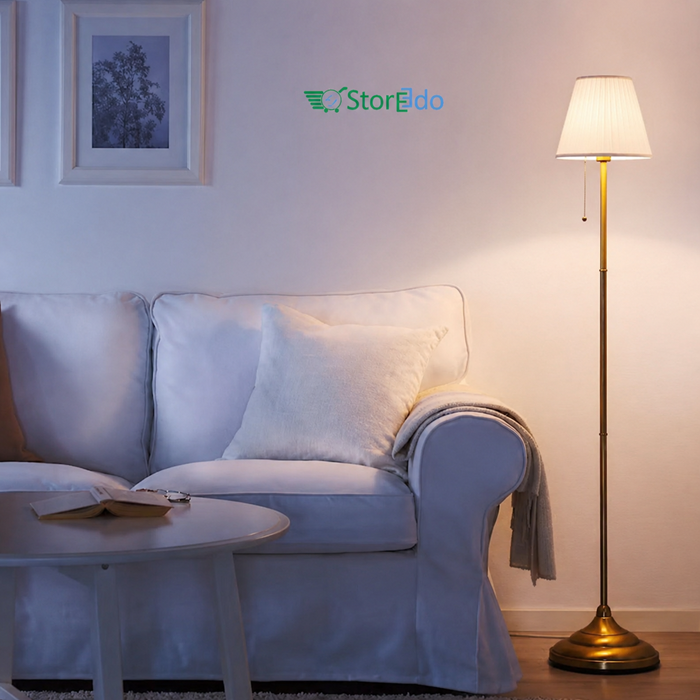 IKEA : ARSTID : Floor Lamp With IKEA : MYRHULT : Shade