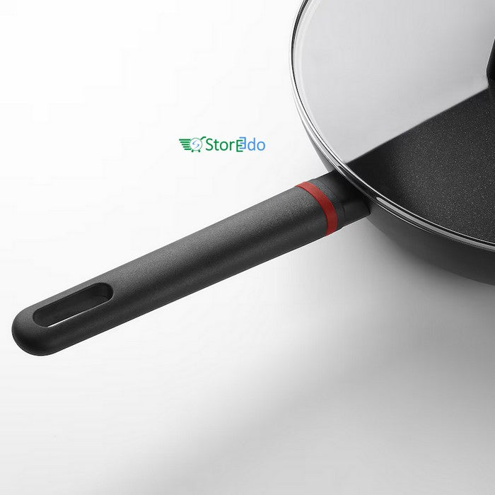 IKEA : BESINNING : Wok With Lid - Non Stick Coating