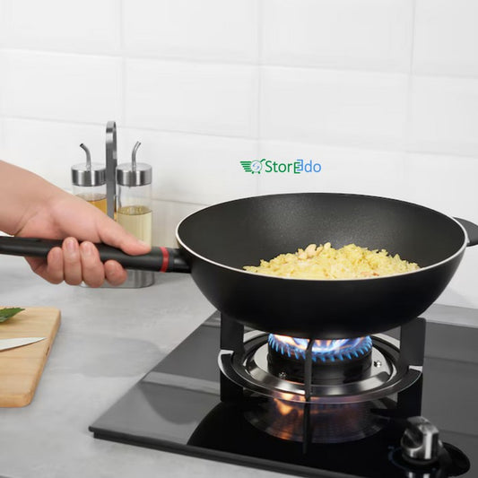 IKEA : BESINNING : Wok With Lid - Non Stick Coating