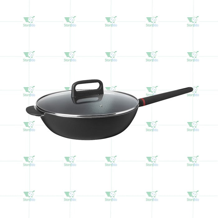 IKEA : BESINNING : Wok With Lid - Non Stick Coating