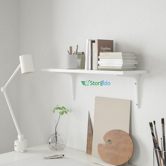 IKEA : BURHULT : Wall Shelf With Brackets