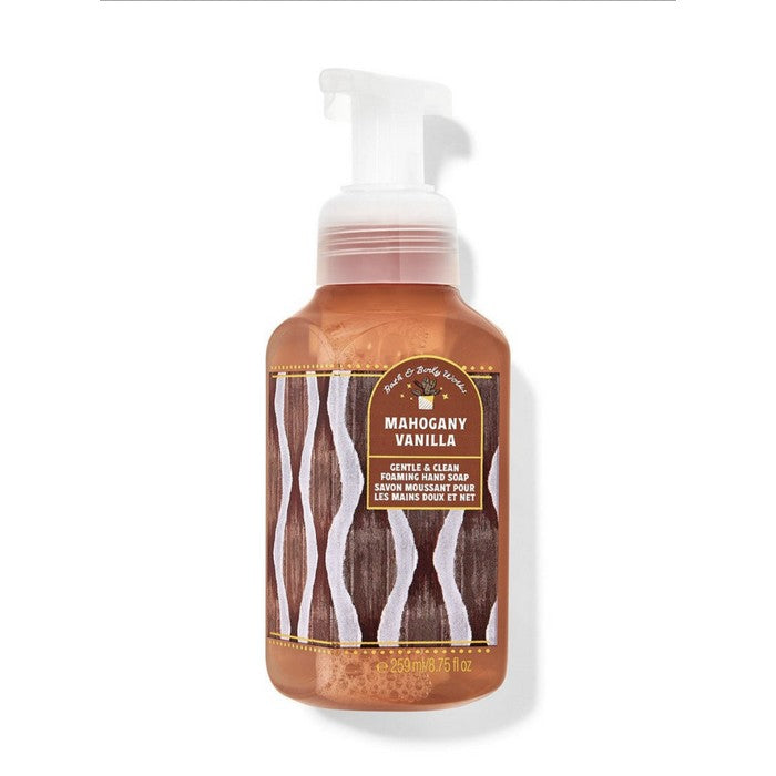 Bath and Body Works : Gentle Foaming Hand Soap : Mahogany Vanilla Gentle & Clean