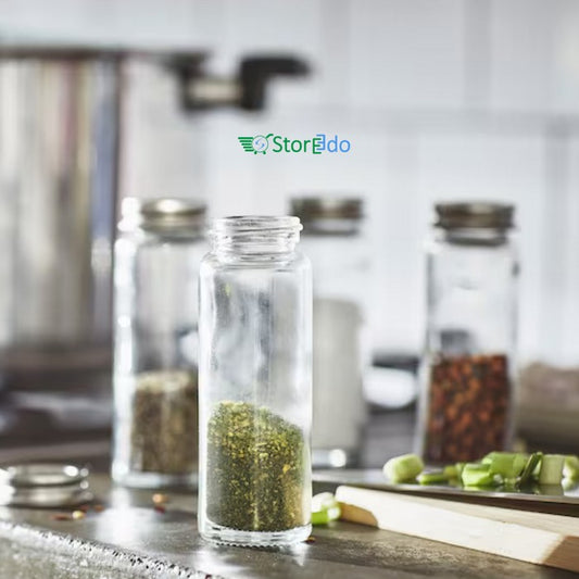 IKEA : CITRONHAJ : Spice Jar  Stainless Steel - Set of 4