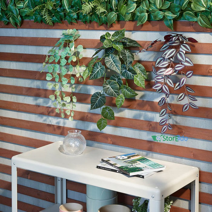 IKEA : FEJKA : Artificial Plant With Wall Holder - Set of 3