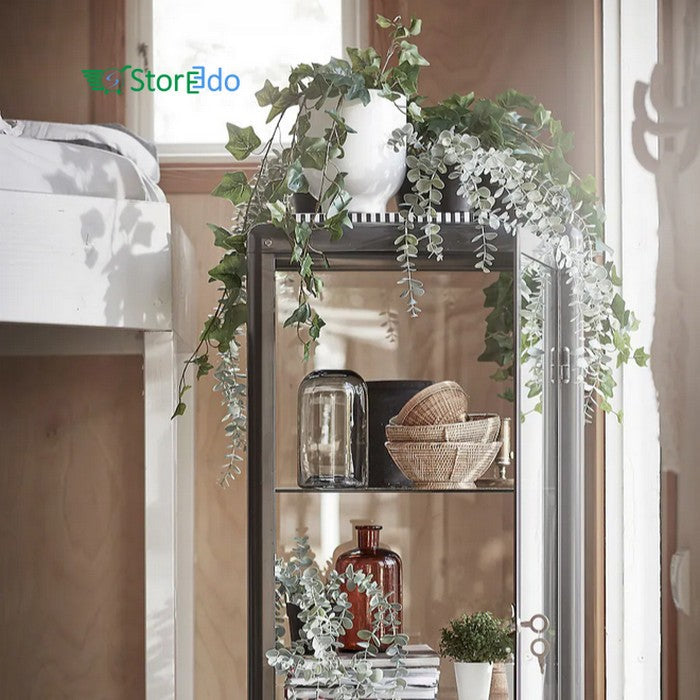 IKEA : FEJKA : Artificial Potted Plant In Out Door Hanging - Eucalyptus