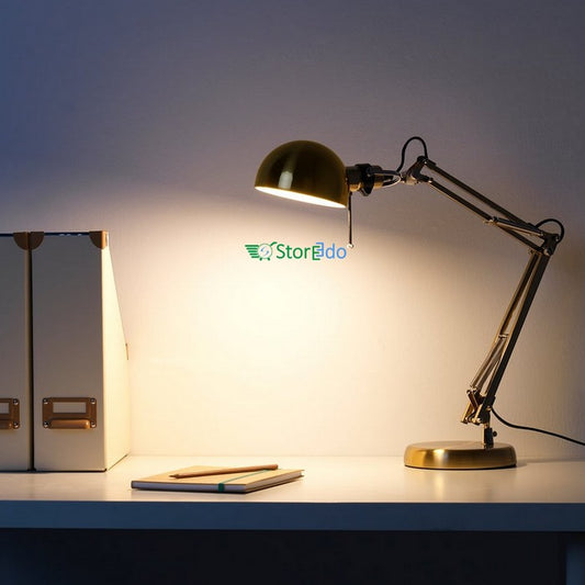 IKEA : FORSA : Work Lamp - Spherical Dome Shape Desk Lamp