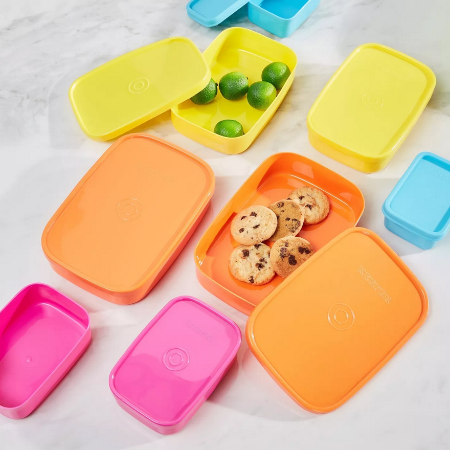 HomeCentre : FUN: Storage Boxes with Lid - Set of 8