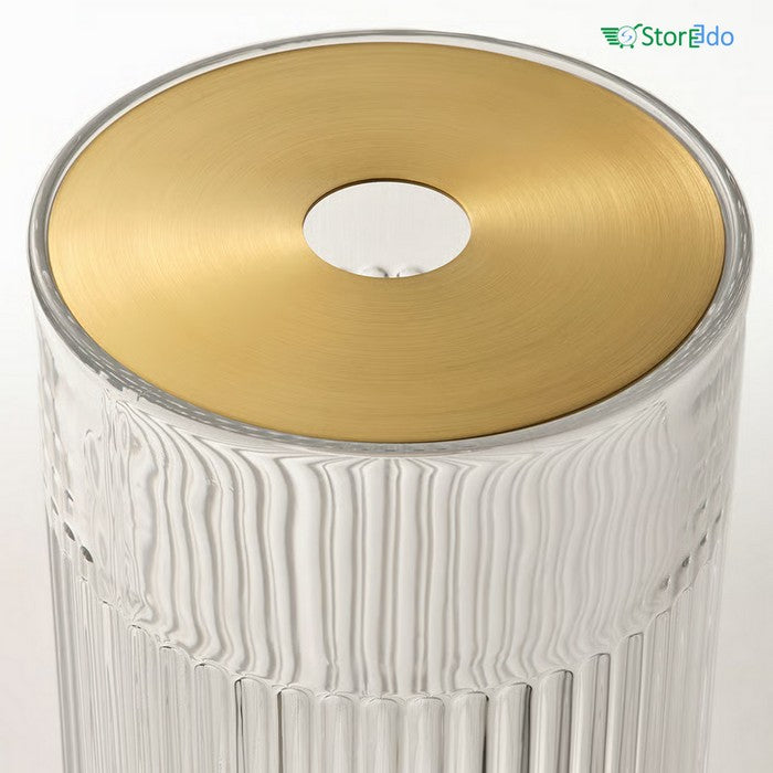 IKEA : GRADVIS : Vase With Metal Insert