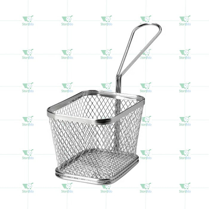 IKEA : GRILLTIDER : Serving Basket - Stainless Steel