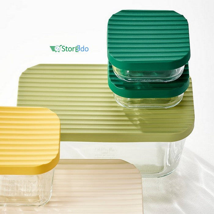 IKEA : HAVSTOBIS : Food Container With Lid - Set of 5