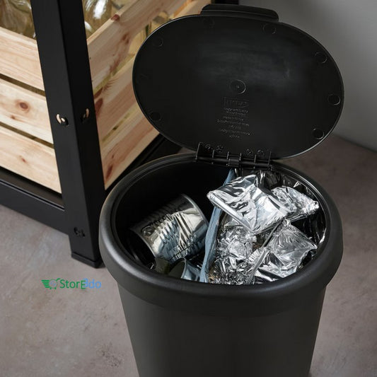 IKEA : HOLASS : Bin With Lid
