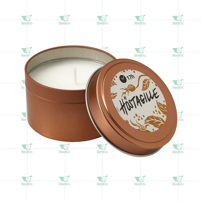 IKEA : HOSTAGILLE : Scented Candel In Metal Tin - Sandalwood & Patchouli