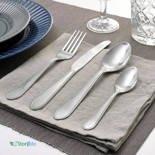 IKEA : IDENTITET : 16 - Piece Cutlery Set Stainless Steel