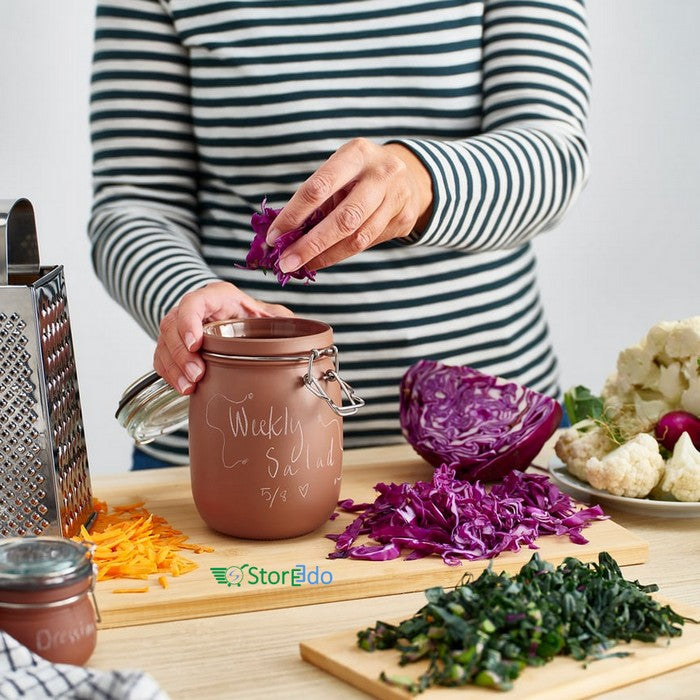 IKEA : KORKEN : Jar With Lid – Storeedo