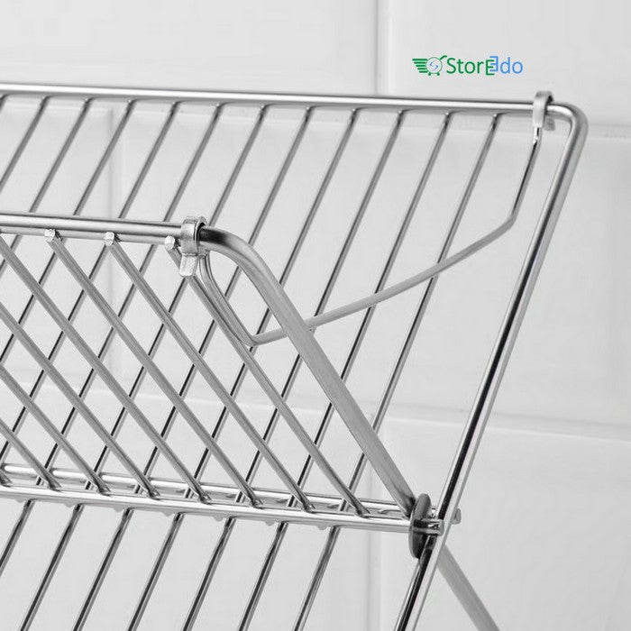 IKEA : KVOT : Dish Drainer - Galvanized