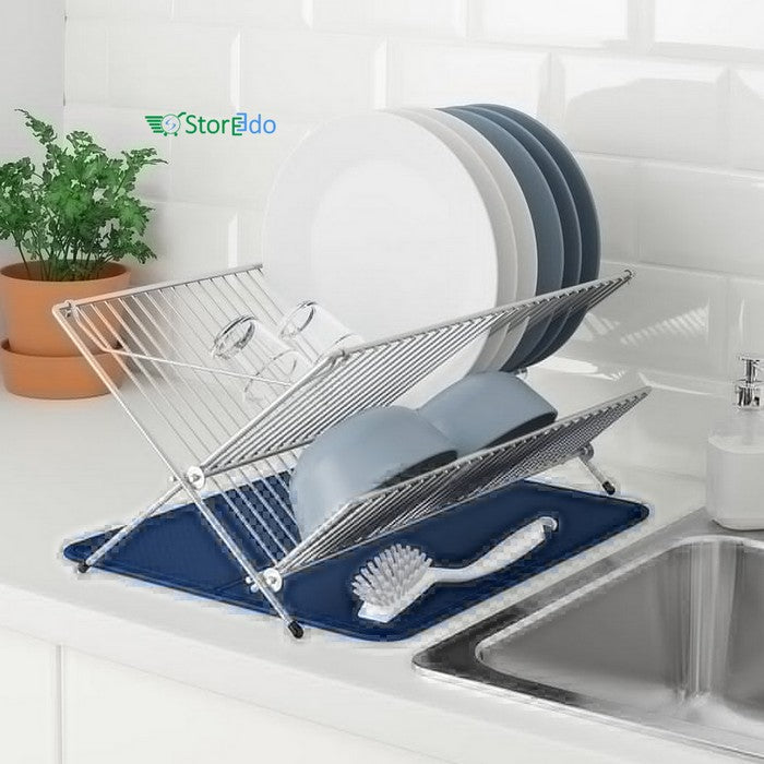 IKEA : KVOT : Dish Drainer - Galvanized
