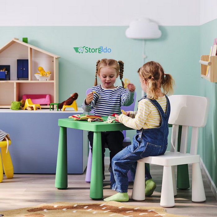 IKEA : MAMMUT : Plastic Children's Table