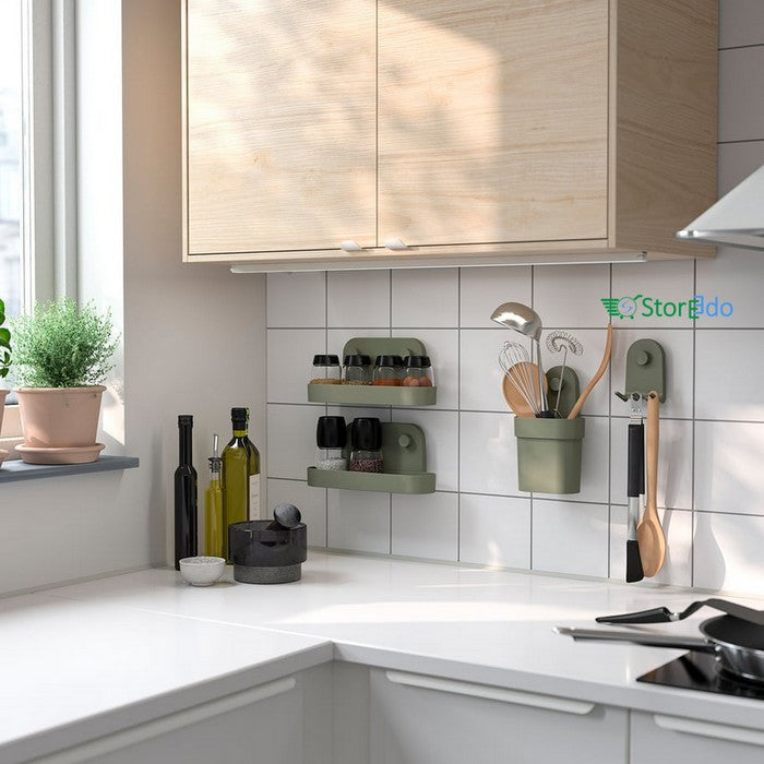 IKEA : OBONAS : Triple Hook With Suction Cup