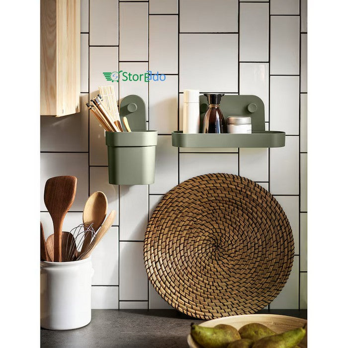IKEA : OBONAS : Wall Shelf With Suction Cup