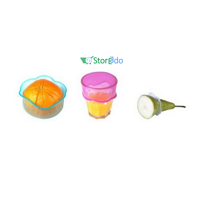 IKEA : OVERMATT : Silicon Food Covers - Set of 3