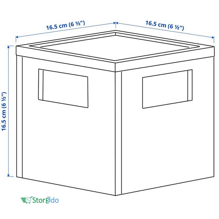 IKEA : PANSARTAX : Storage Box With Lid - Transparent
