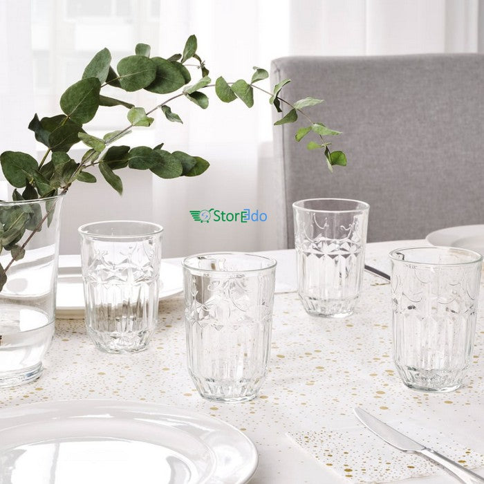 IKEA : SALLSKAPLIG : Glass - Patterned