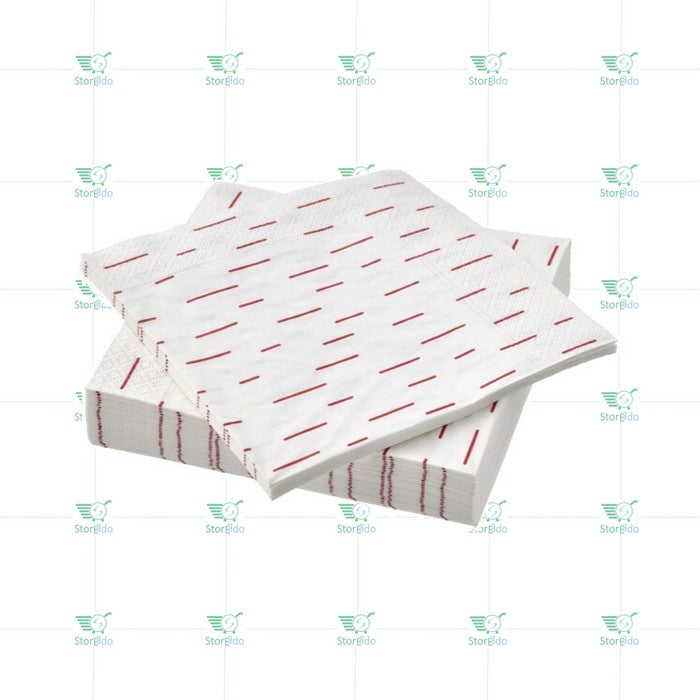 IKEA : SNOKRABBA : Paper Napkin - Patterned
