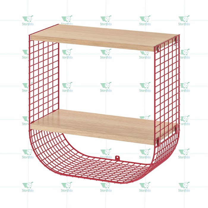 IKEA : SVENSHULT : Wall Shelf With Storage