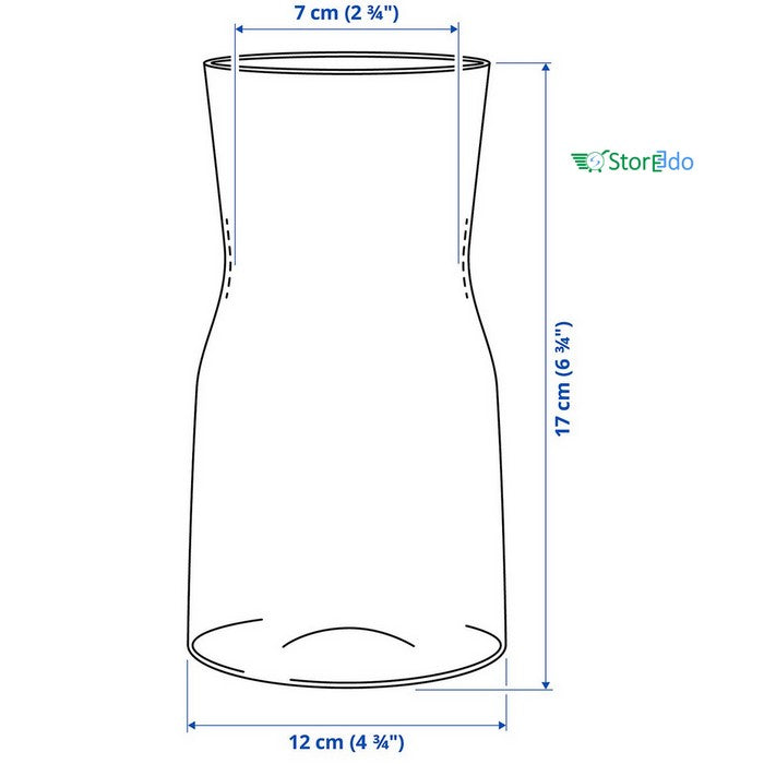 IKEA : TIDVATTEN : Vase