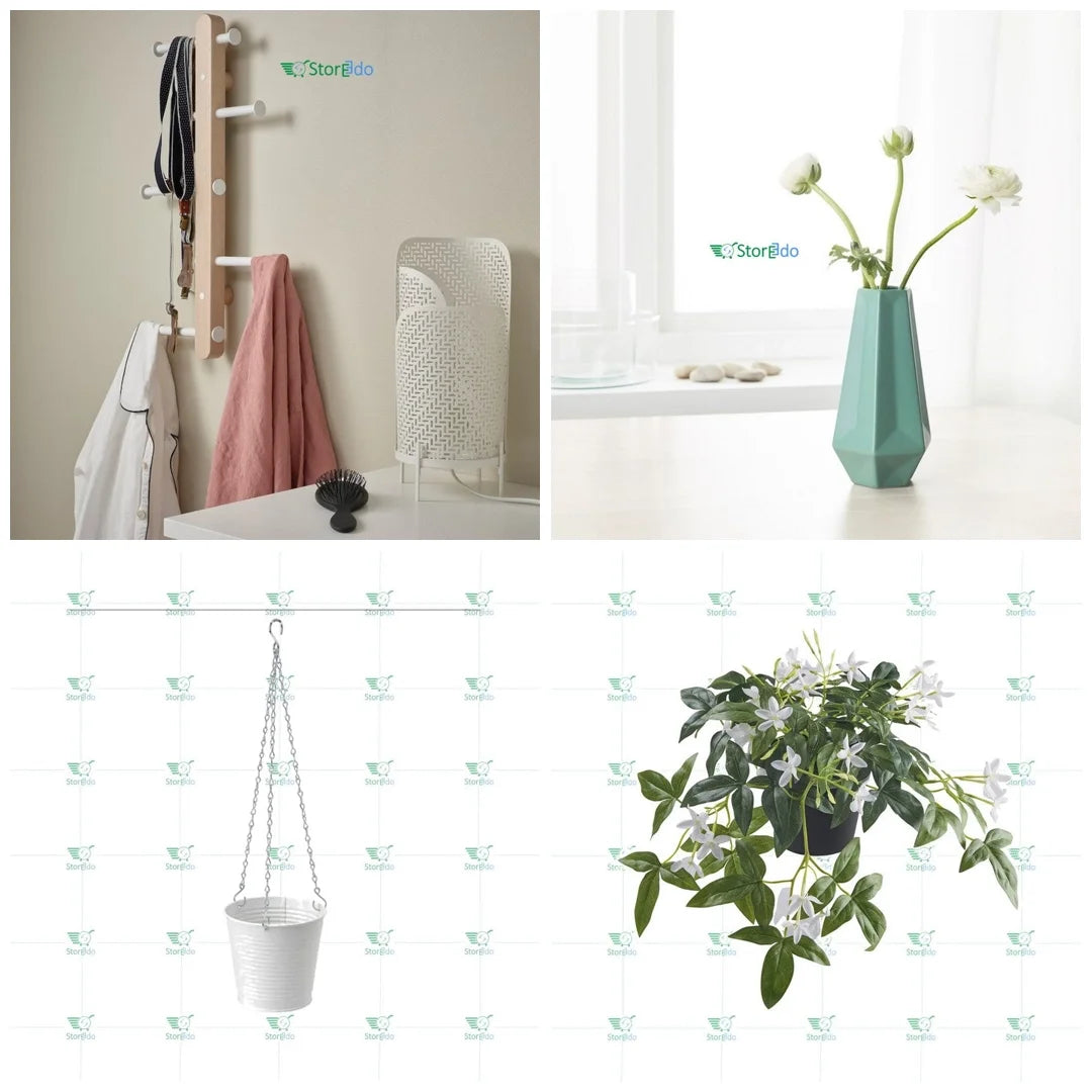 4-Piece IKEA Room Decoration Bundle