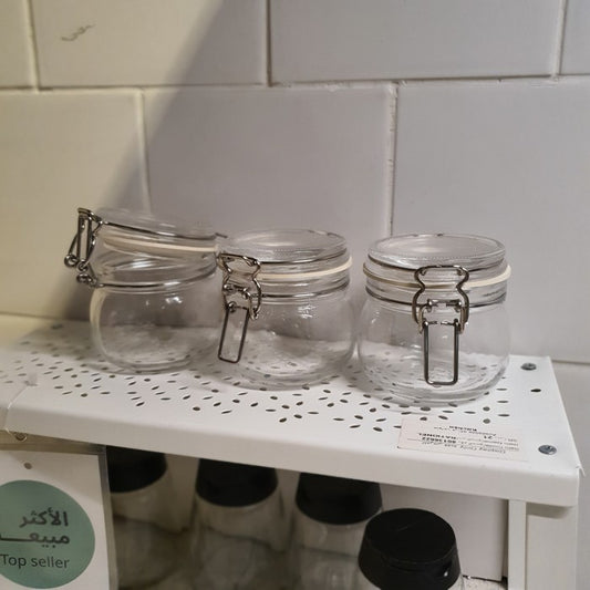 IKEA : KORKEN : Air Tight Glass Jars - Set of 3