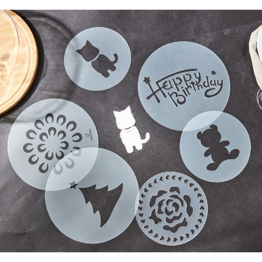 HomeCentre : Bake It : Cake Stencils - Set of 6