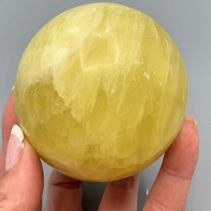 Lemon Calcite - Set of 3