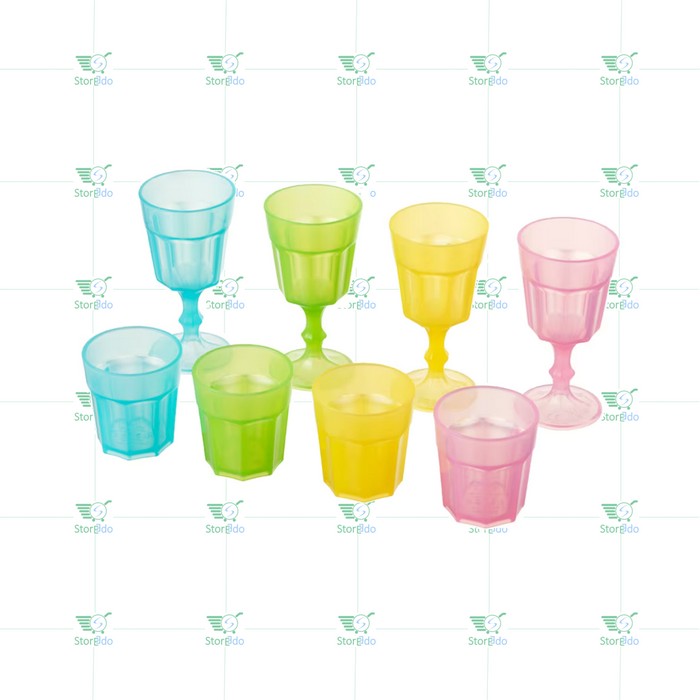 IKEA : DUKTIG : Toy Glasses - Set of 8