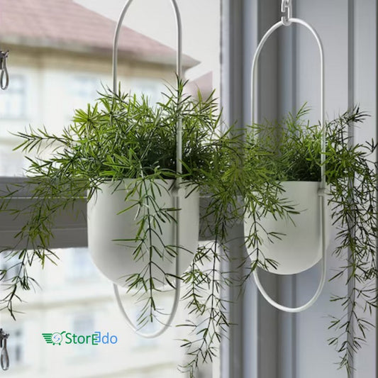 IKEA : FEJKA : Artifical Potted Hanging Plant - Asparagus