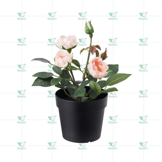 IKEA : FEJKA : Artifical Potted Plant - Rose