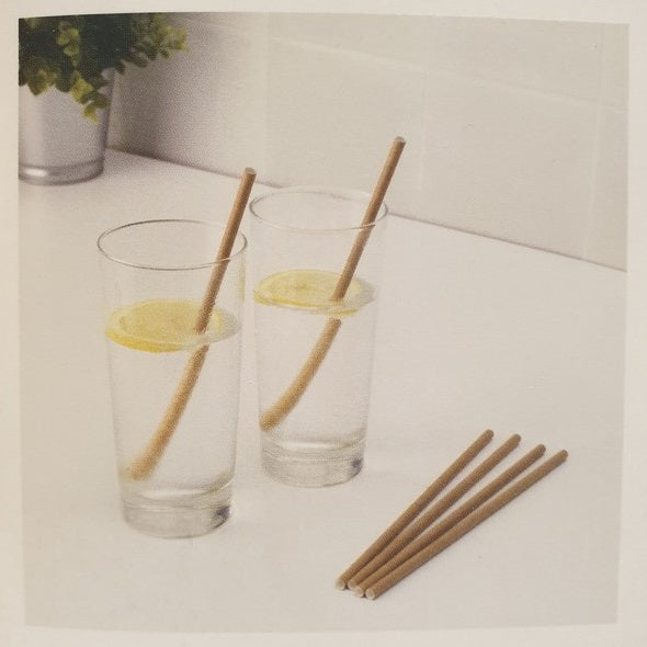 FÖRNYANDE Drinking straw, paper/white - IKEA