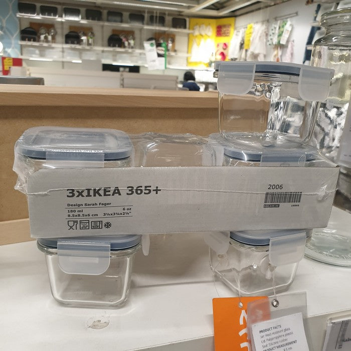 IKEA : 365+ : Food Containers With Lid - Set of 3