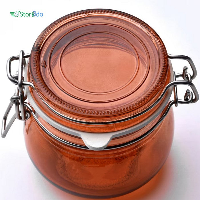 IKEA : KROSAMOS : Jar With Lid - Set of 3