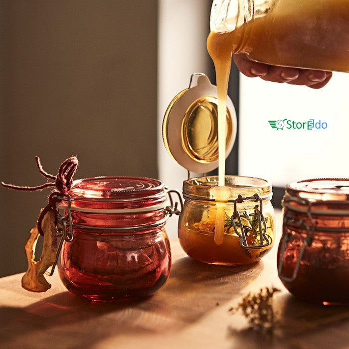 IKEA : KROSAMOS : Jar With Lid - Set of 3