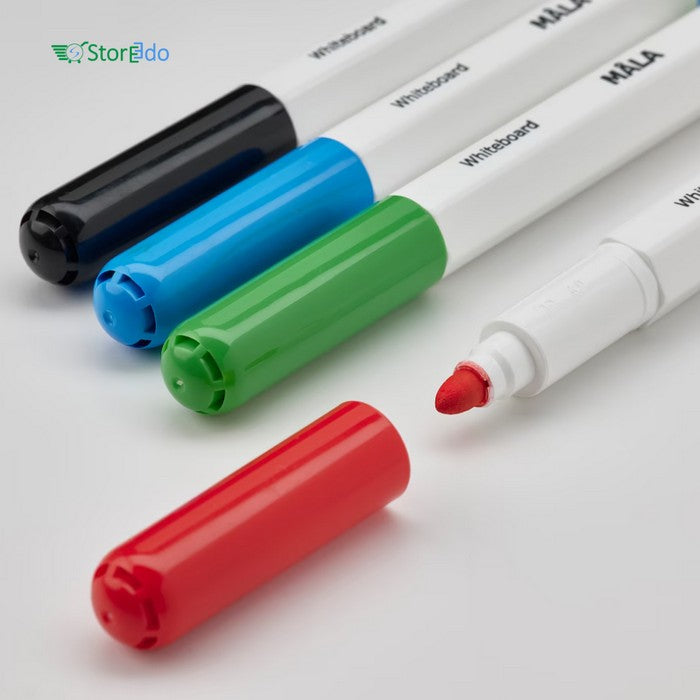 IKEA : MALA : Assorted Whiteboard Pens with Duster