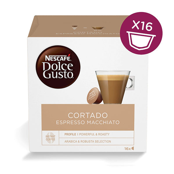 NESCAFE : Dolce Gusto : Cortado Expresso Machiatto Coffee Pods