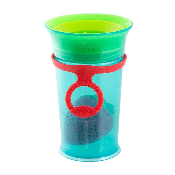 Sassy Silicone Straw Cup