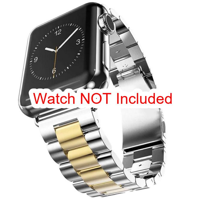 Apple Watch Straps : Stainless Steel 3-Bead