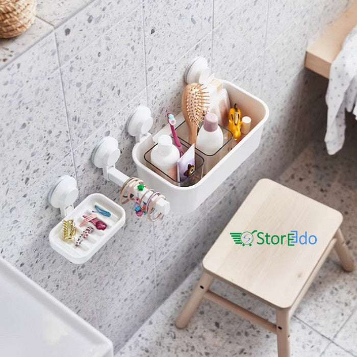 IKEA : TISKEN : Basket with Suction Cup