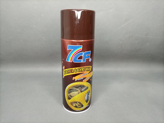 7CF Dashboard Polish Spray & Shiner - Leather & Tyre Wax
